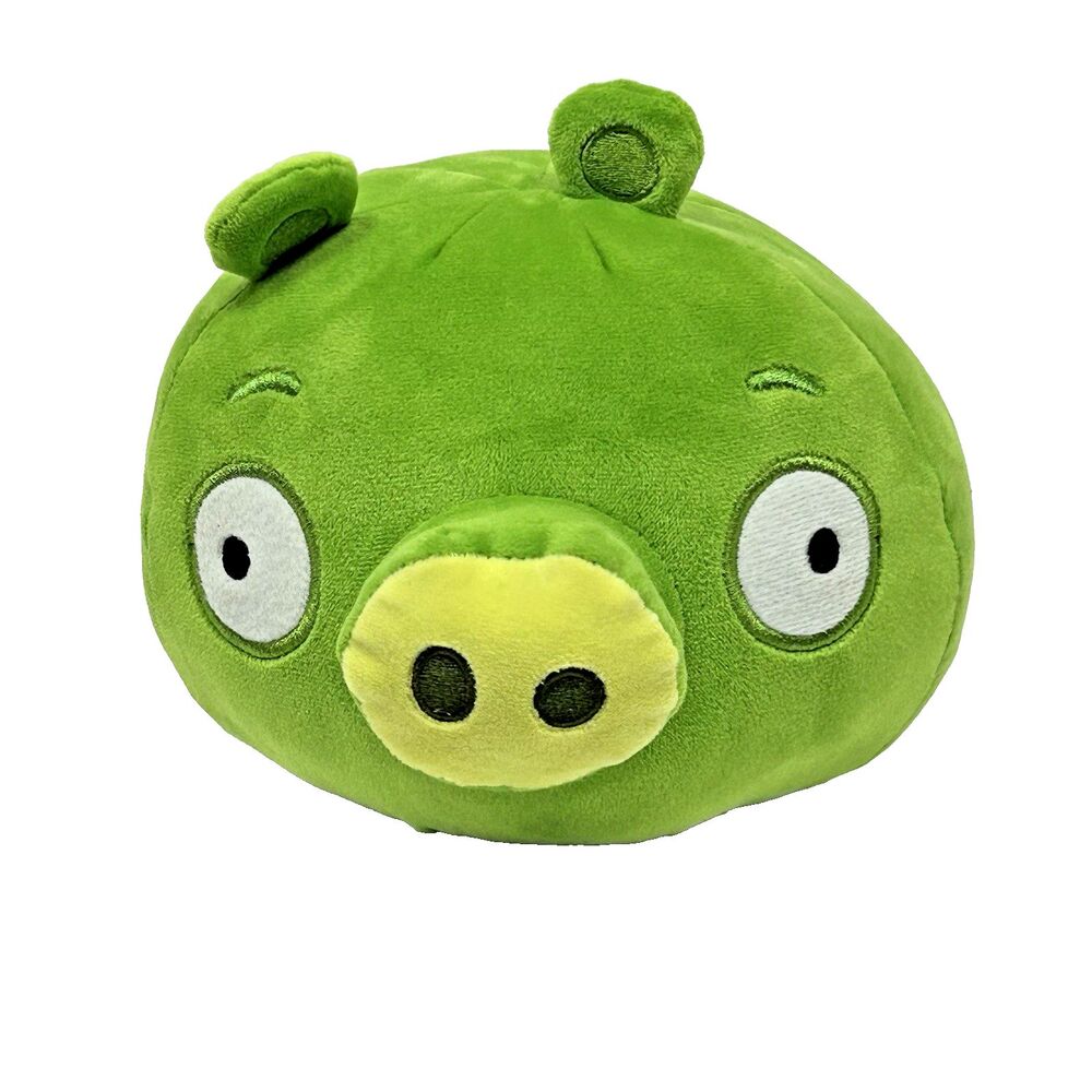 Angry Birds Plush Green Pig Bad Piggie 9" Toy Factory Soft 2025